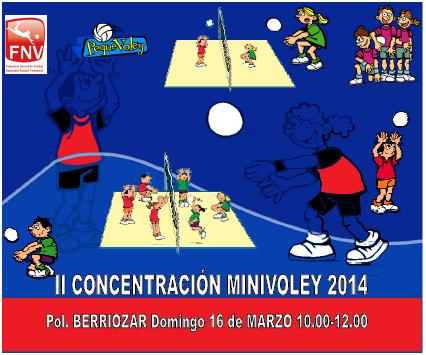 II CONCENTRACION MINIVOLEY